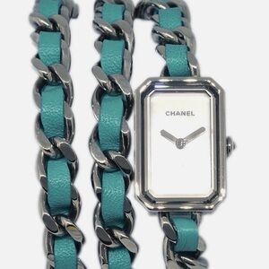 Chanel H4559 Premiere Rock Pop Quartz Watch Silver SS 115553